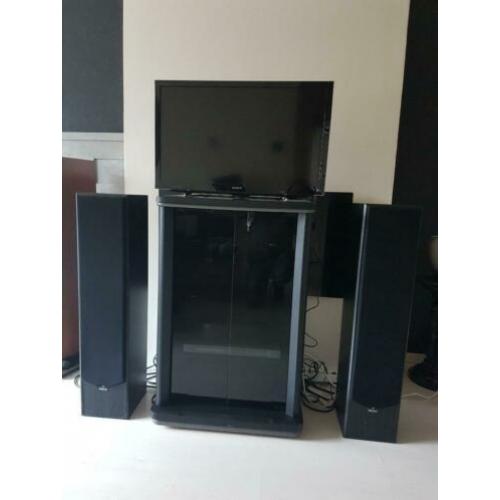 Te koop complete Denon stereo met minidisc en tv