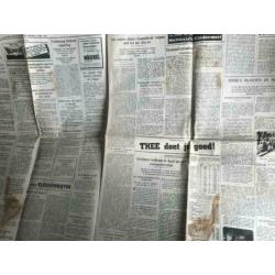 Krant 10 mei 1940 oorlog in Nederland wo2 ww2