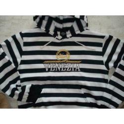 STAR VENEZIA gestreepte vest met capuchon mt M
