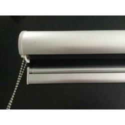 Duo rolgordijn 100x220cm met aluminium cassette