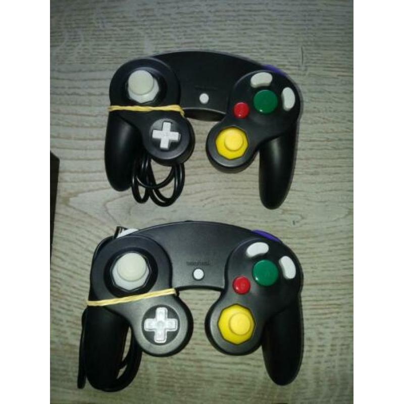 Gamecube met oa mario kart double dash en mario sunshine