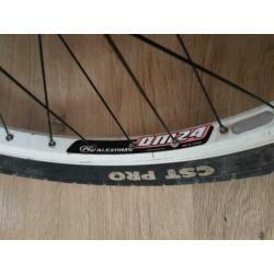 Mooie alexrims 24inch wielset voor cruiser, dirtjumper bmx