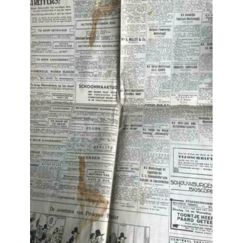 Krant 10 mei 1940 oorlog in Nederland wo2 ww2