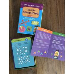 Leerrijke denkpuzzels NIEUW stevige kaarten met oplossingen