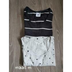 Zwangerschaps kleding, pakket maat s/m