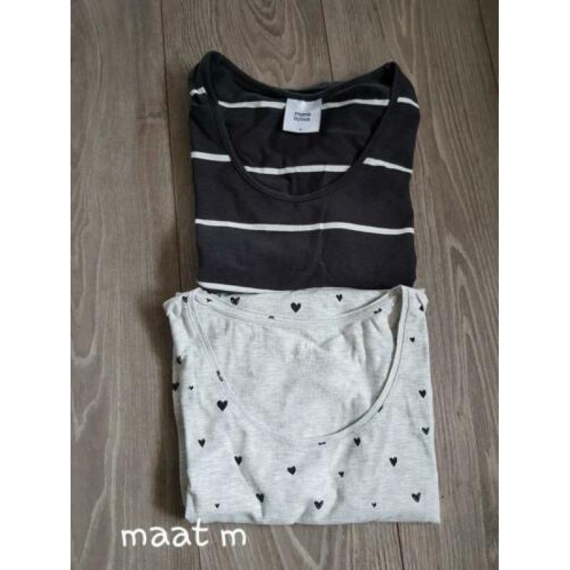 Zwangerschaps kleding, pakket maat s/m