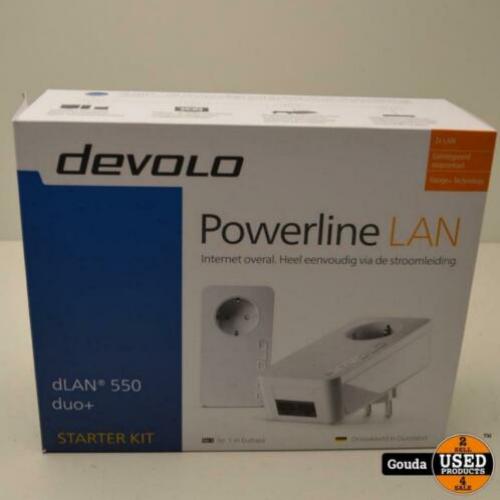 Devolo dLan 550 DUO+ Starterkit NIEUW in doos 342