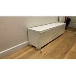 Tv meubel hoogglans wit Ikea