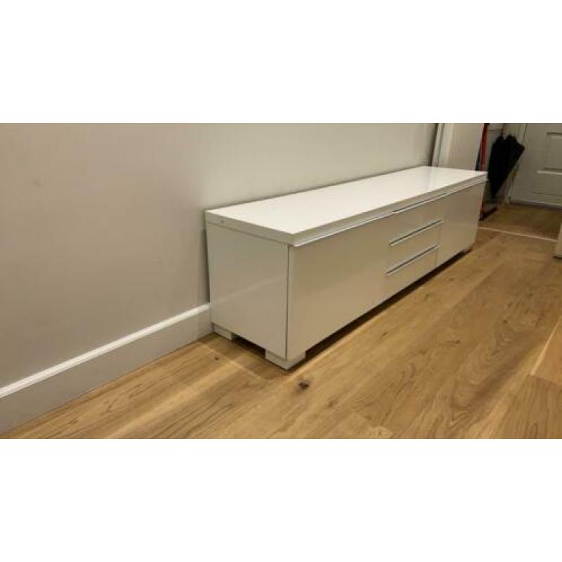 Tv meubel hoogglans wit Ikea