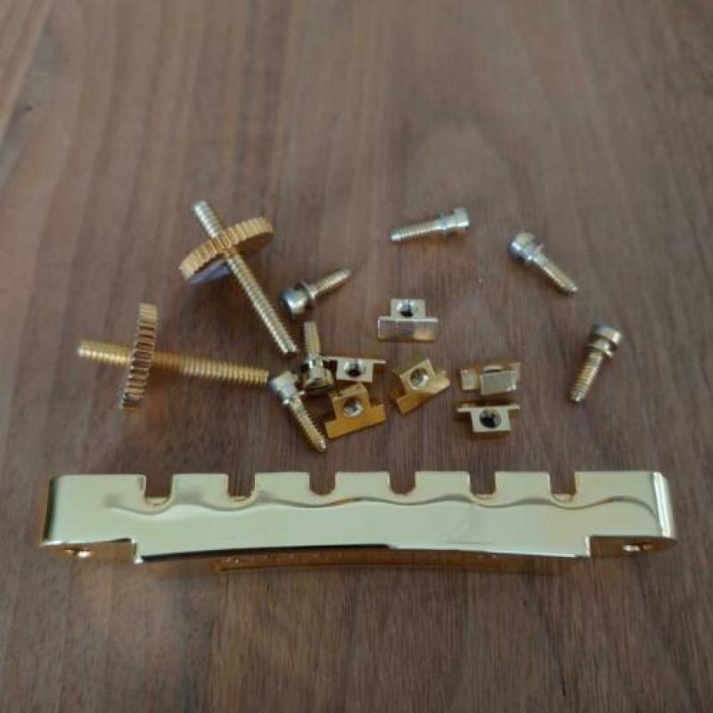Gibson Les Paul ABR-1 Tune-o-matic brug Non-Wire goud