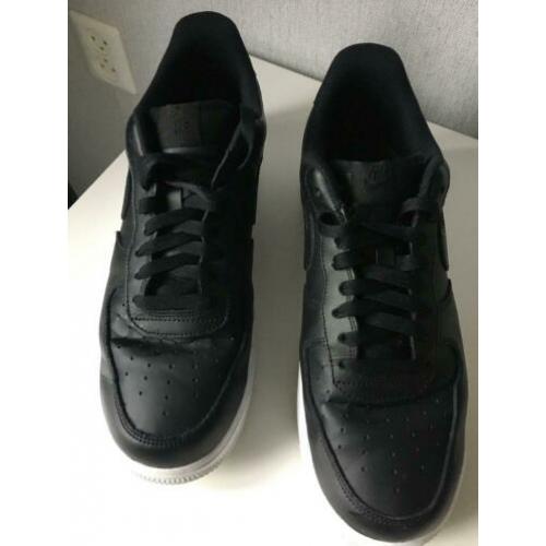 Nike Air Force 1 zwart - maat 44 zgan