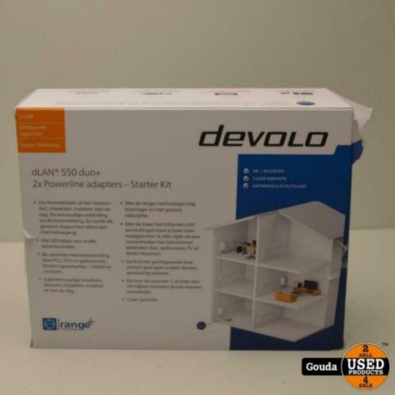 Devolo dLan 550 DUO+ Starterkit NIEUW in doos 342
