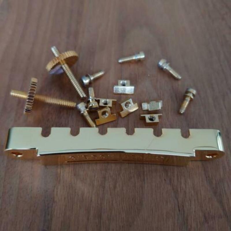 Gibson Les Paul ABR-1 Tune-o-matic brug Non-Wire goud