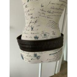 Sandwich riem 90 bruin