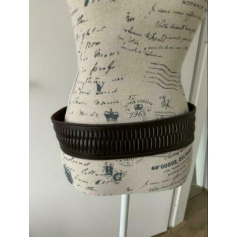 Sandwich riem 90 bruin