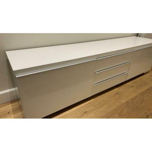 Tv meubel hoogglans wit Ikea