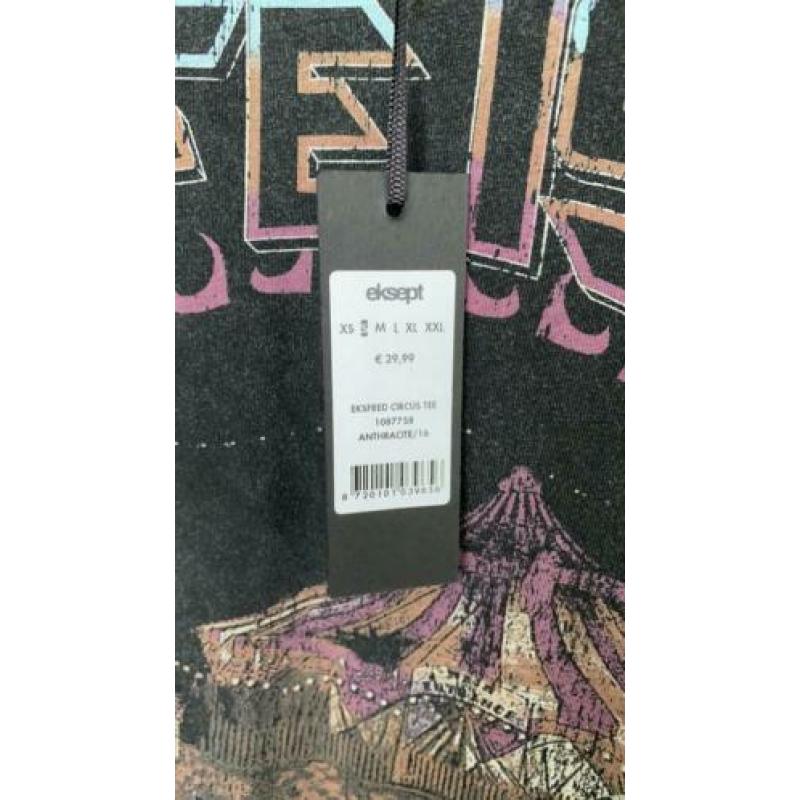 Shoeby Fred van Leer Eksept Circus Tee maat S NIEUW