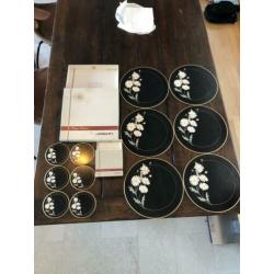 Designer Collection by Jason, 12 onderzetters tbv bord&glas