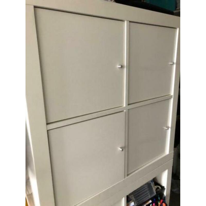 IKEA Kallax kast met 4 deuren