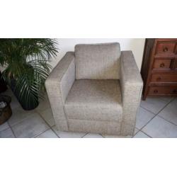 Prachtige retro kubus fauteuil als nieuw