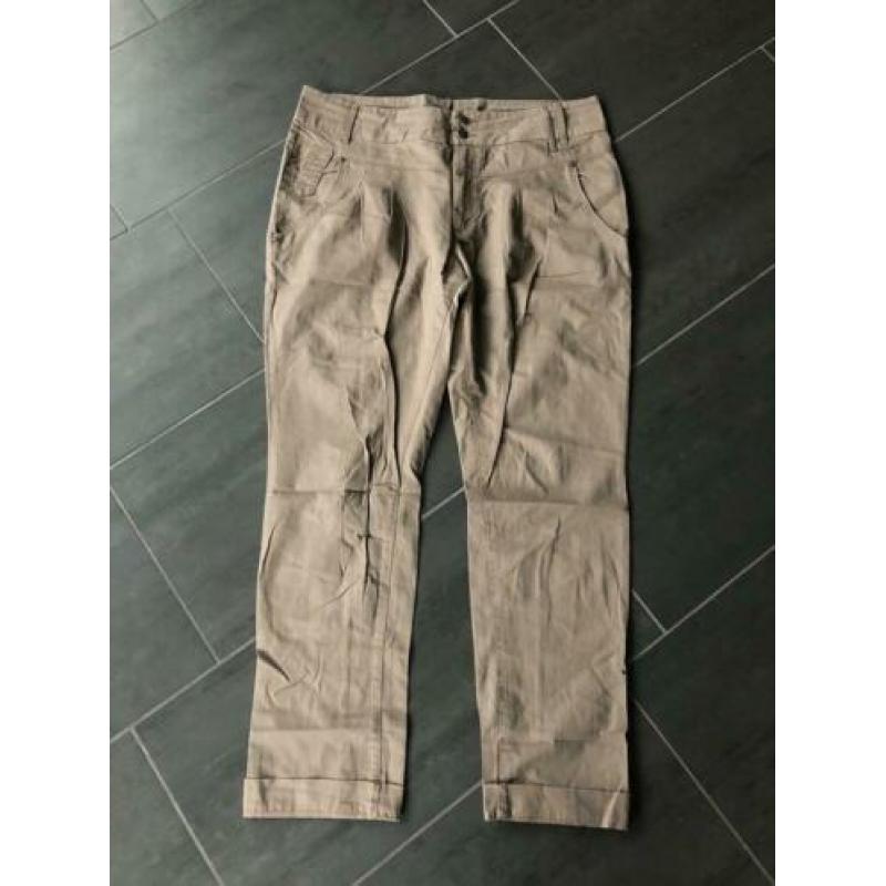 Only broek w42l34 beige chino