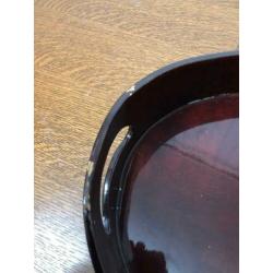 Houten dienblad hoogglans