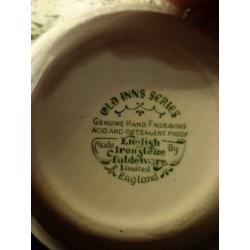 3 SCHAALTJES van OUD SERVIES