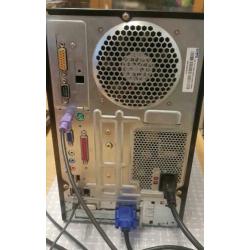 Complete desktop pc met Asus en Benq scherm!