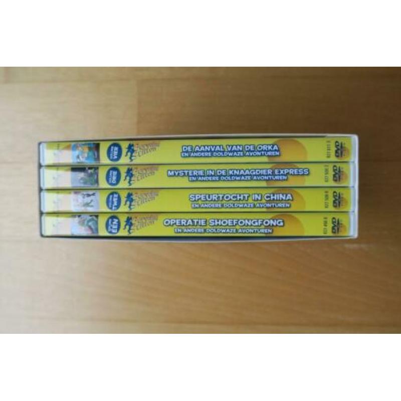 DVD BOX met 4 DVD's van Geronimo Stilton