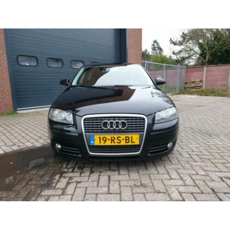Audi A3 2.0 Sportback 110KW 2005 Zwart,Nap , 1STE EIGENAAR