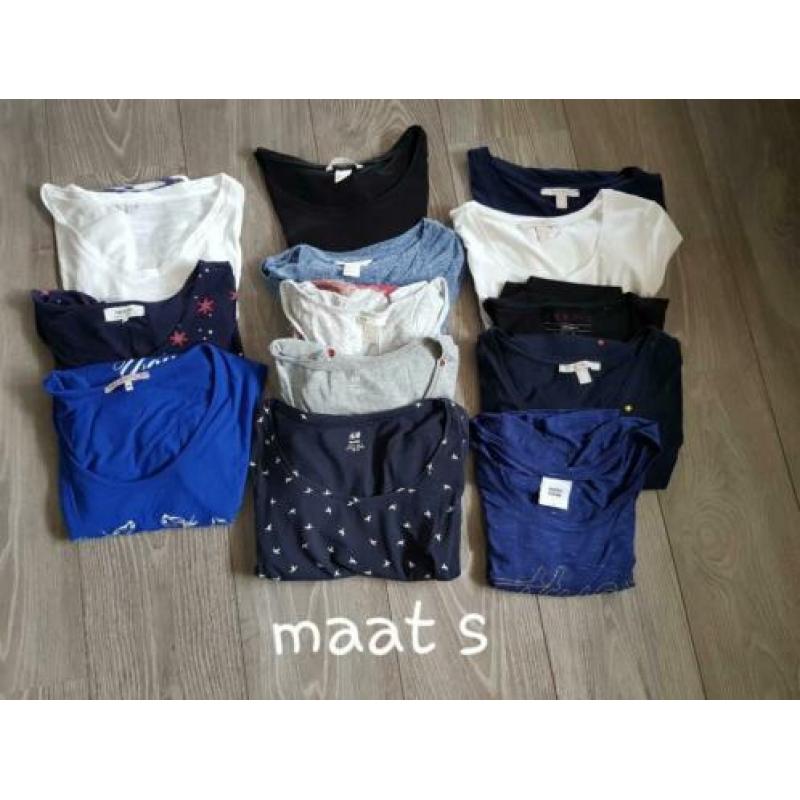 Zwangerschaps kleding, pakket maat s/m