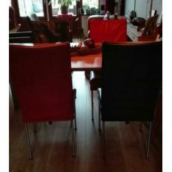 leren eetkamerstoelen
