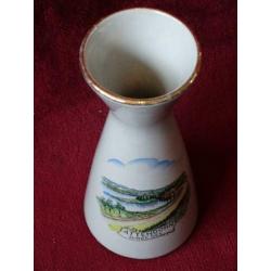 Oud vaasje / souvenir uit Attendorn, Duitsland