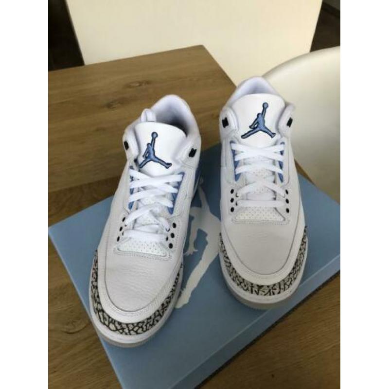 Air Jordan 3 UNC retro maat 44,5