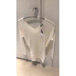 Topshop ecru top/trui nieuw maat small