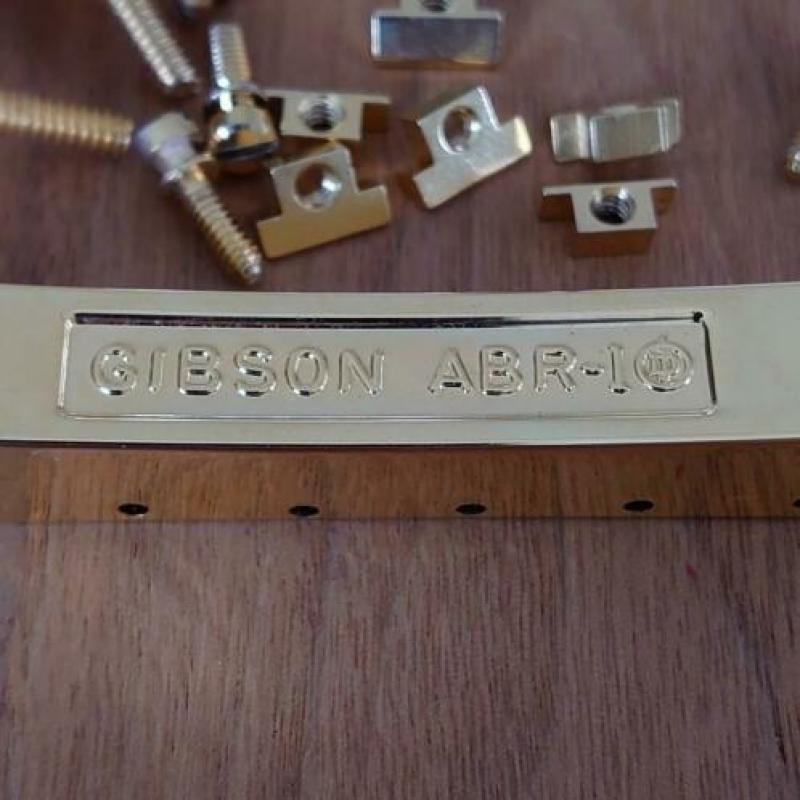 Gibson Les Paul ABR-1 Tune-o-matic brug Non-Wire goud