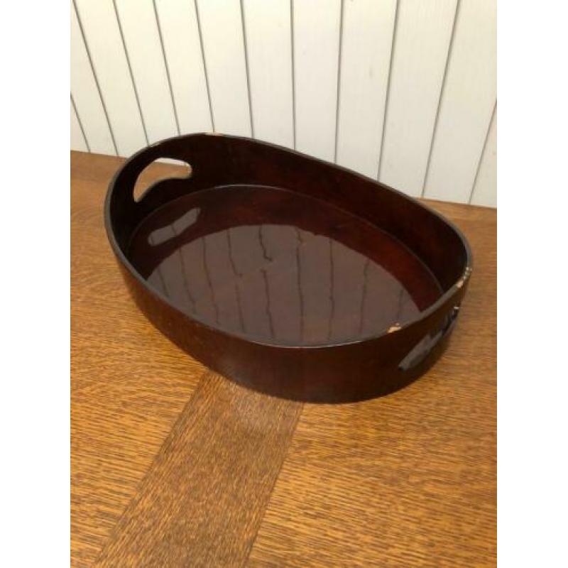 Houten dienblad hoogglans