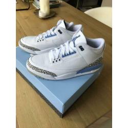 Air Jordan 3 UNC retro maat 44,5
