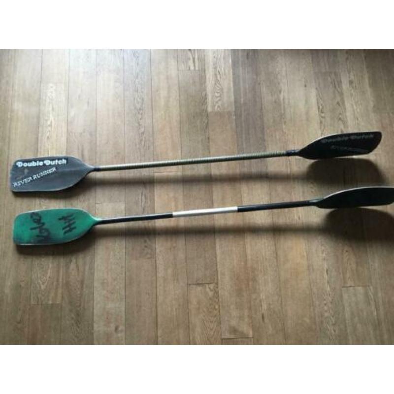 Te koop Peddels Kober Hit 200cm en een Double Dutsh 200cm