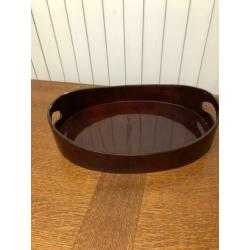 Houten dienblad hoogglans