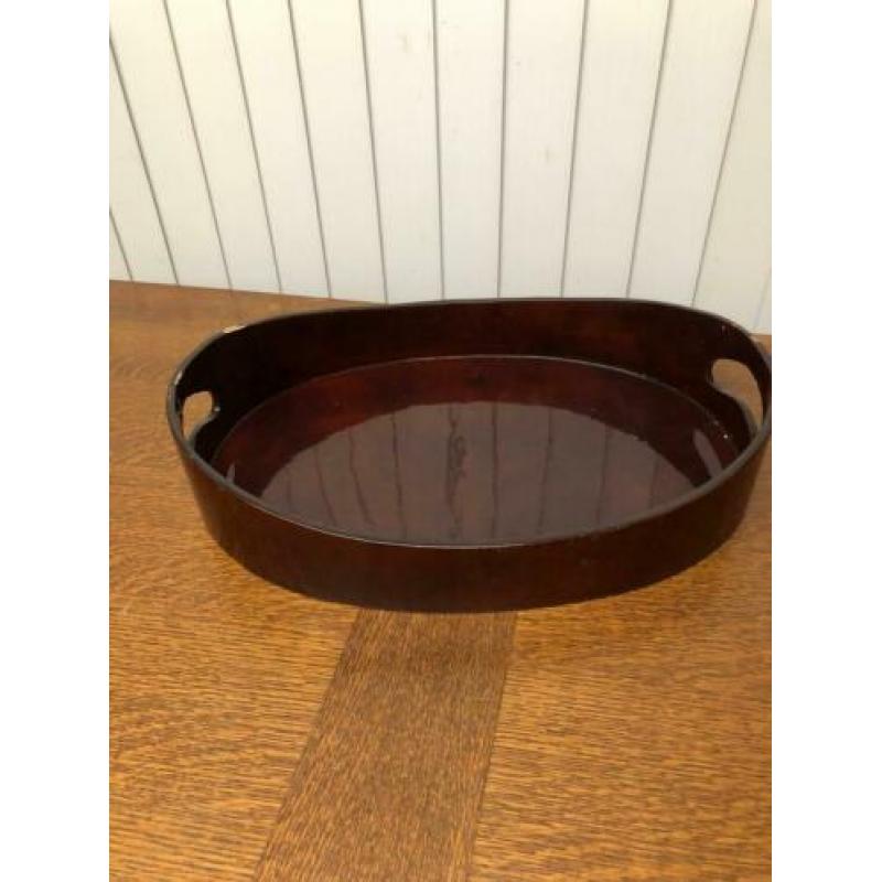 Houten dienblad hoogglans