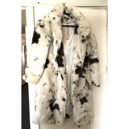 MISSGUIDED - Nieuw met Labels - Faux fur Winterjas - Maat 38