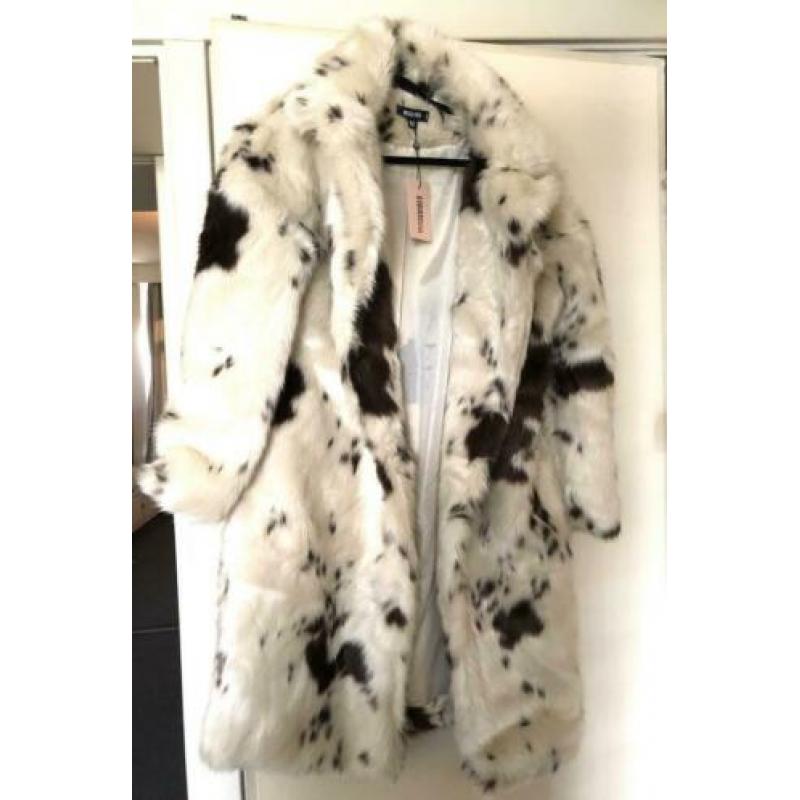 MISSGUIDED - Nieuw met Labels - Faux fur Winterjas - Maat 38