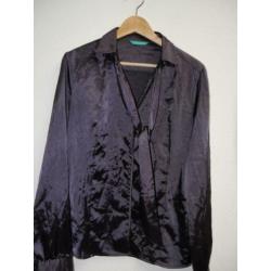 Phard blouse grijs maat XL lange mouw