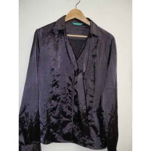 Phard blouse grijs maat XL lange mouw