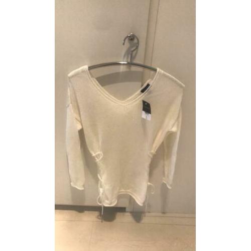 Topshop ecru top/trui nieuw maat small