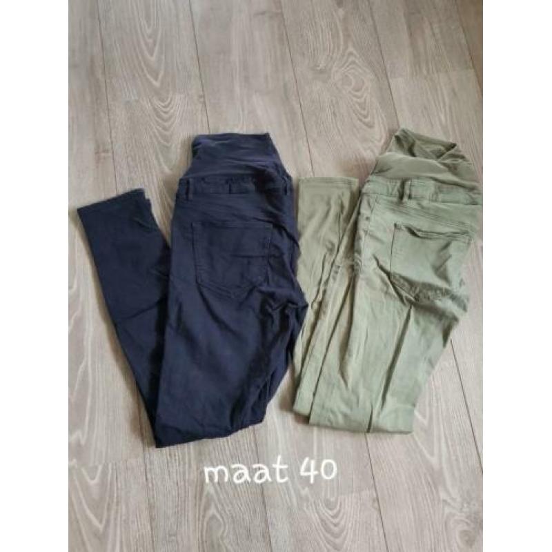 Zwangerschaps kleding, pakket maat s/m