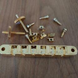 Gibson Les Paul ABR-1 Tune-o-matic brug Non-Wire goud