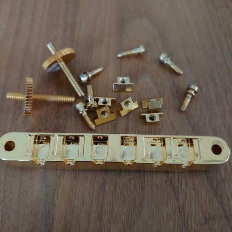 Gibson Les Paul ABR-1 Tune-o-matic brug Non-Wire goud