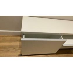 Tv meubel hoogglans wit Ikea